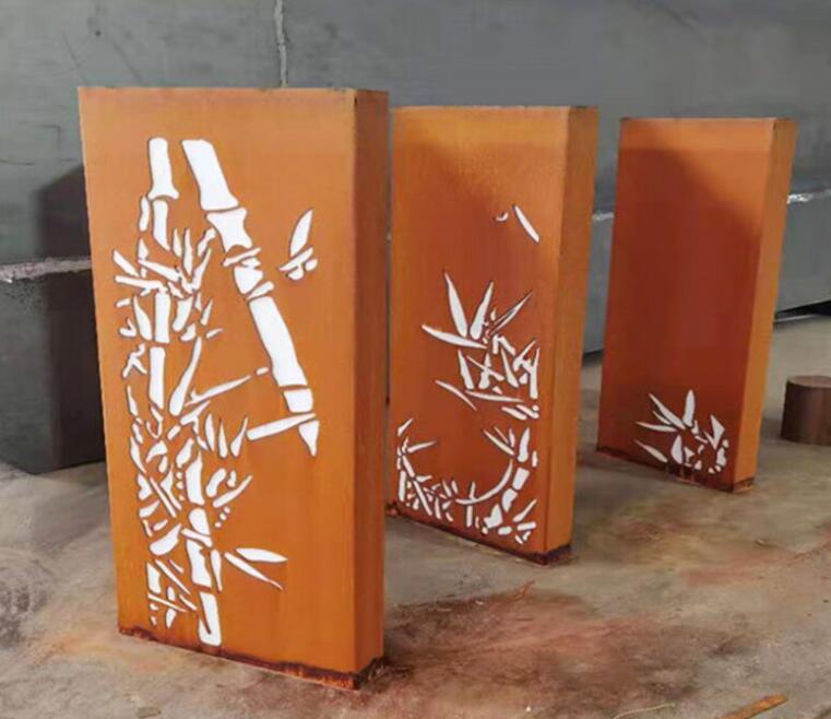 双桥锈钢板灯箱